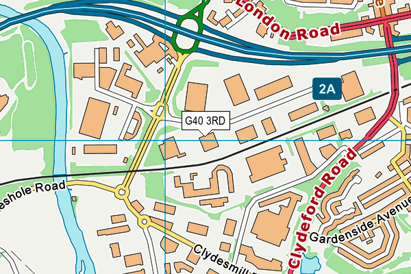 G40 3RD map - OS VectorMap District (Ordnance Survey) G40 3RD map - OS VectorMap District (Ordnance Survey)