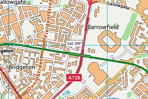 G40 3RP map - OS VectorMap District (Ordnance Survey) G40 3RP map - OS VectorMap District (Ordnance Survey)