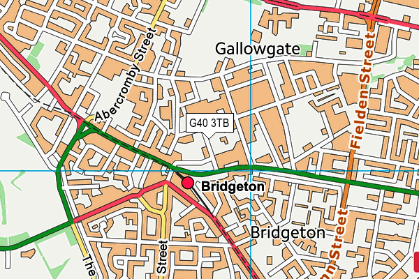 G40 3TB map - OS VectorMap District (Ordnance Survey) G40 3TB map - OS VectorMap District (Ordnance Survey)