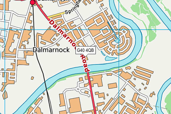 G40 4QB map - OS VectorMap District (Ordnance Survey) G40 4QB map - OS VectorMap District (Ordnance Survey)