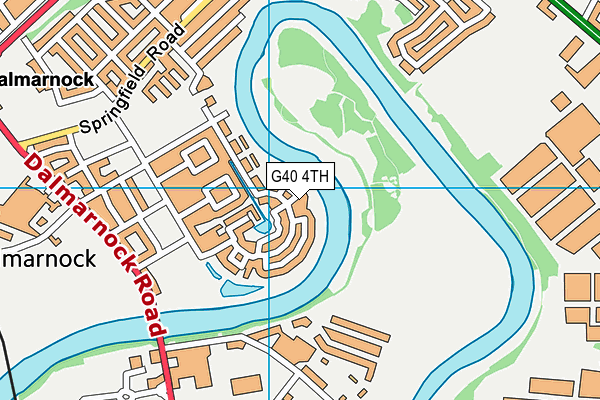 G40 4TH map - OS VectorMap District (Ordnance Survey) G40 4TH map - OS VectorMap District (Ordnance Survey)