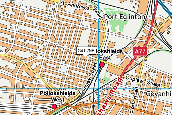 G41 2NE map - OS VectorMap District (Ordnance Survey) G41 2NE map - OS VectorMap District (Ordnance Survey)