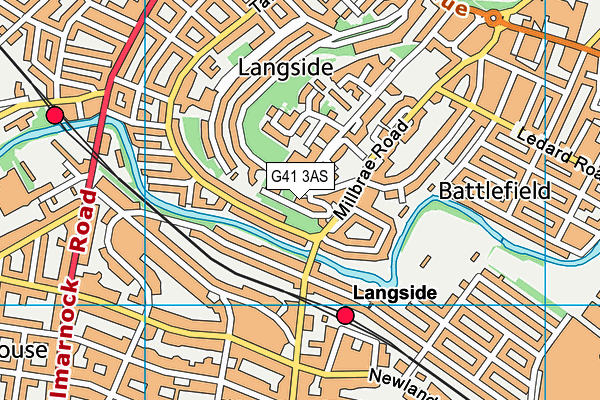 G41 3AS map - OS VectorMap District (Ordnance Survey) G41 3AS map - OS VectorMap District (Ordnance Survey)