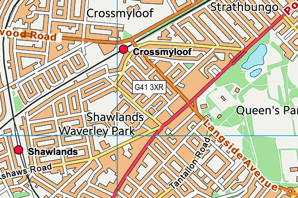 G41 3XR map - OS VectorMap District (Ordnance Survey) G41 3XR map - OS VectorMap District (Ordnance Survey)