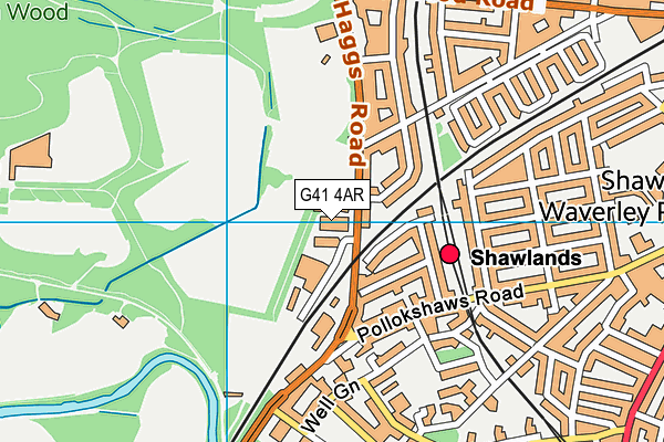 G41 4AR map - OS VectorMap District (Ordnance Survey) G41 4AR map - OS VectorMap District (Ordnance Survey)