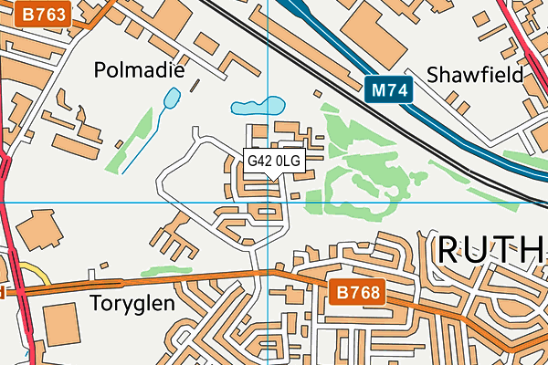 G42 0LG map - OS VectorMap District (Ordnance Survey) G42 0LG map - OS VectorMap District (Ordnance Survey)