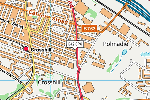 G42 0PX map - OS VectorMap District (Ordnance Survey) G42 0PX map - OS VectorMap District (Ordnance Survey)