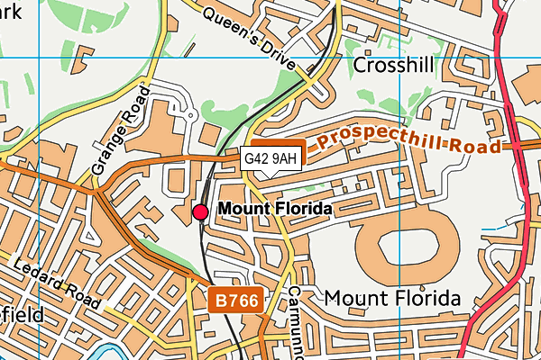 G42 9AH map - OS VectorMap District (Ordnance Survey) G42 9AH map - OS VectorMap District (Ordnance Survey)