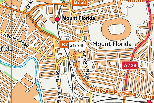 G42 9HF map - OS VectorMap District (Ordnance Survey) G42 9HF map - OS VectorMap District (Ordnance Survey)