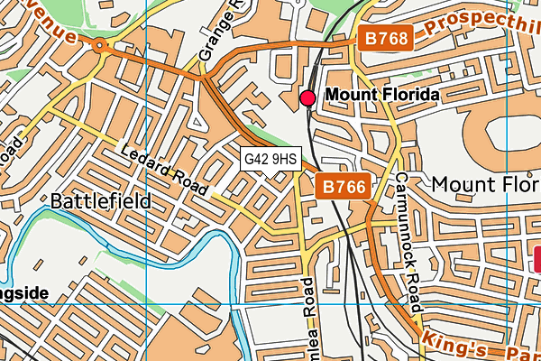 G42 9HS map - OS VectorMap District (Ordnance Survey) G42 9HS map - OS VectorMap District (Ordnance Survey)