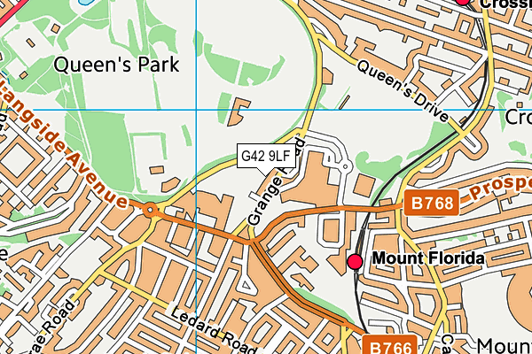G42 9LF map - OS VectorMap District (Ordnance Survey) G42 9LF map - OS VectorMap District (Ordnance Survey)