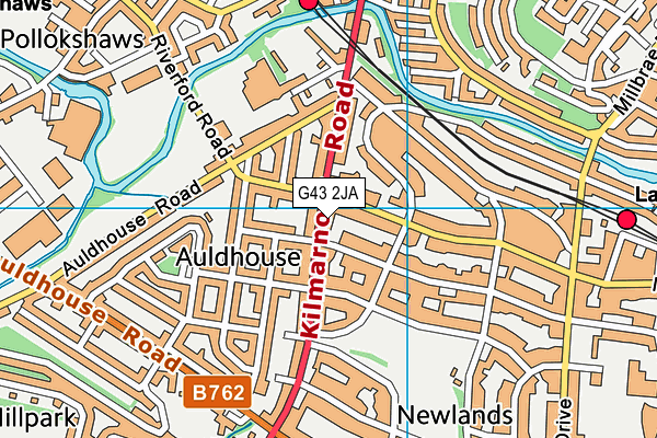 G43 2JA map - OS VectorMap District (Ordnance Survey) G43 2JA map - OS VectorMap District (Ordnance Survey)