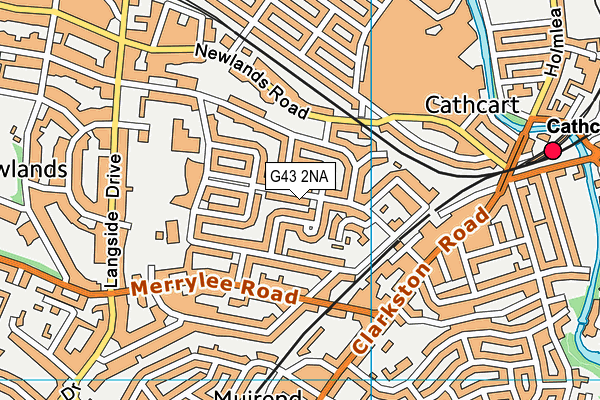G43 2NA map - OS VectorMap District (Ordnance Survey) G43 2NA map - OS VectorMap District (Ordnance Survey)