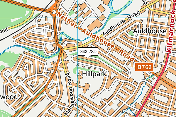 G43 2SD map - OS VectorMap District (Ordnance Survey) G43 2SD map - OS VectorMap District (Ordnance Survey)