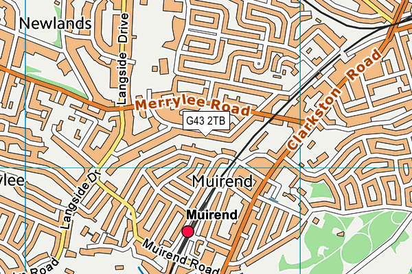 G43 2TB map - OS VectorMap District (Ordnance Survey) G43 2TB map - OS VectorMap District (Ordnance Survey)