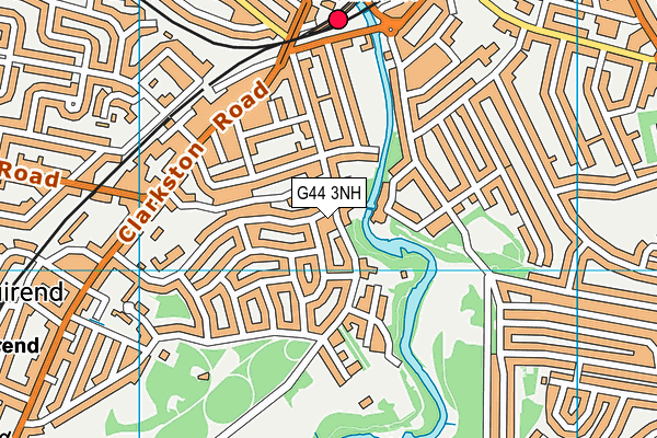 G44 3NH map - OS VectorMap District (Ordnance Survey) G44 3NH map - OS VectorMap District (Ordnance Survey)