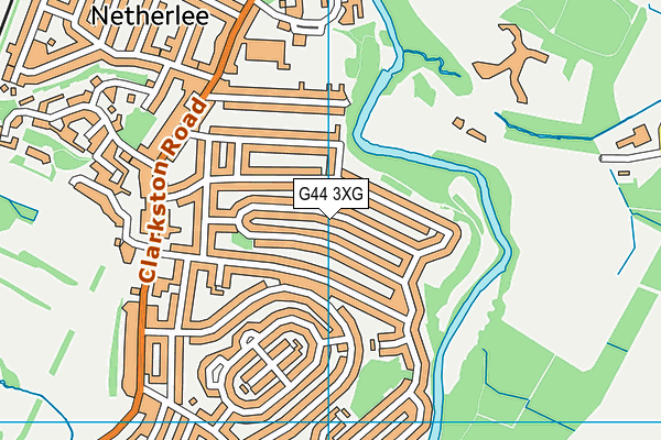 G44 3XG map - OS VectorMap District (Ordnance Survey) G44 3XG map - OS VectorMap District (Ordnance Survey)