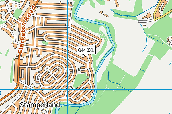 G44 3XL map - OS VectorMap District (Ordnance Survey) G44 3XL map - OS VectorMap District (Ordnance Survey)