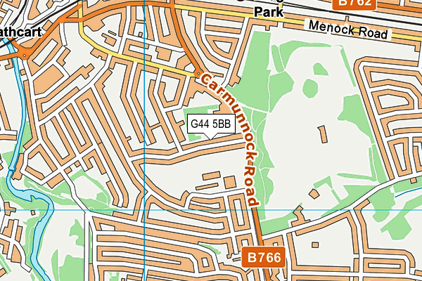 G44 5BB map - OS VectorMap District (Ordnance Survey) G44 5BB map - OS VectorMap District (Ordnance Survey)
