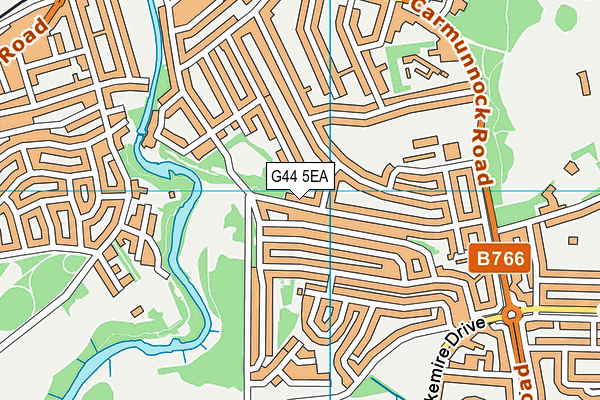 G44 5EA map - OS VectorMap District (Ordnance Survey) G44 5EA map - OS VectorMap District (Ordnance Survey)