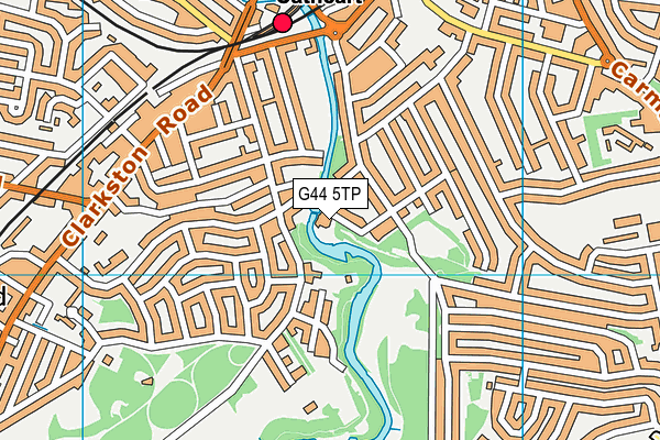 G44 5TP map - OS VectorMap District (Ordnance Survey) G44 5TP map - OS VectorMap District (Ordnance Survey)
