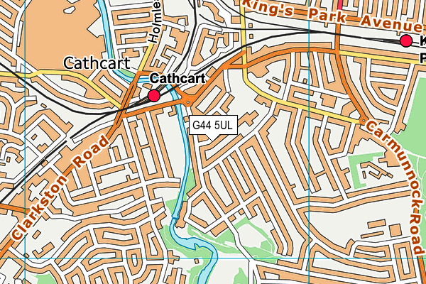G44 5UL map - OS VectorMap District (Ordnance Survey) G44 5UL map - OS VectorMap District (Ordnance Survey)