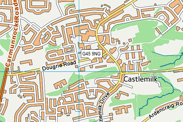 G45 9NG map - OS VectorMap District (Ordnance Survey) G45 9NG map - OS VectorMap District (Ordnance Survey)