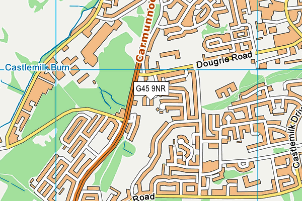 G45 9NR map - OS VectorMap District (Ordnance Survey) G45 9NR map - OS VectorMap District (Ordnance Survey)
