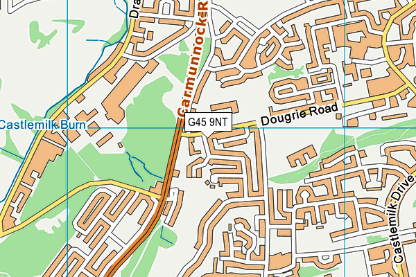 G45 9NT map - OS VectorMap District (Ordnance Survey) G45 9NT map - OS VectorMap District (Ordnance Survey)