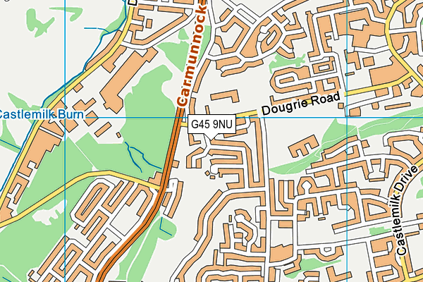 G45 9NU map - OS VectorMap District (Ordnance Survey) G45 9NU map - OS VectorMap District (Ordnance Survey)