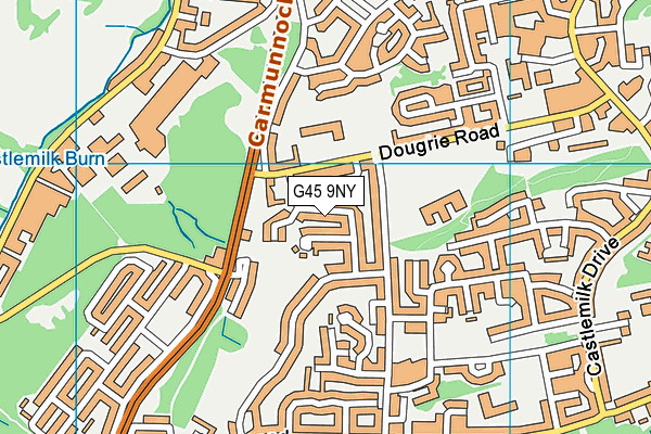 G45 9NY map - OS VectorMap District (Ordnance Survey) G45 9NY map - OS VectorMap District (Ordnance Survey)