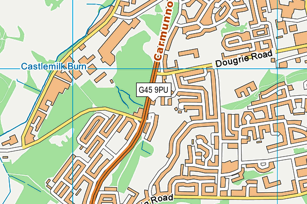 G45 9PU map - OS VectorMap District (Ordnance Survey) G45 9PU map - OS VectorMap District (Ordnance Survey)