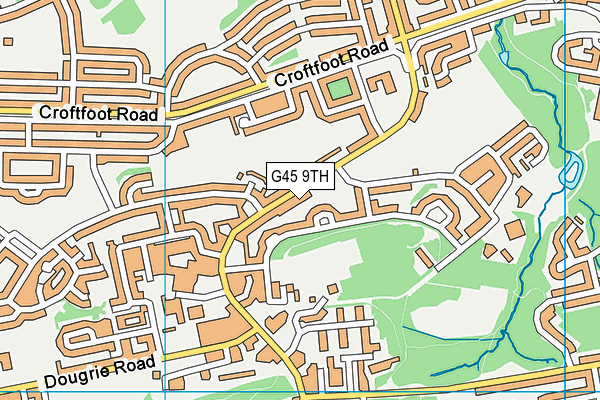 G45 9TH map - OS VectorMap District (Ordnance Survey) G45 9TH map - OS VectorMap District (Ordnance Survey)