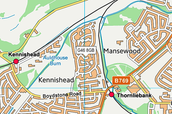 G46 8GB map - OS VectorMap District (Ordnance Survey) G46 8GB map - OS VectorMap District (Ordnance Survey)