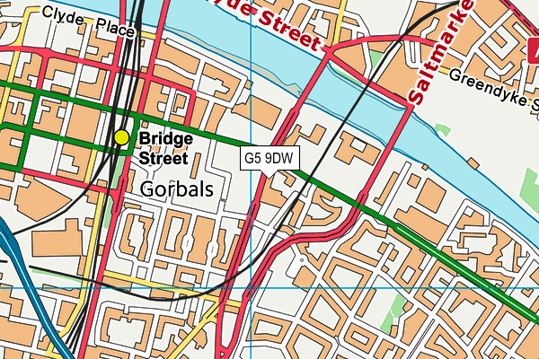 G5 9DW map - OS VectorMap District (Ordnance Survey) G5 9DW map - OS VectorMap District (Ordnance Survey)