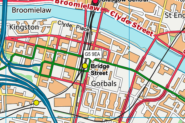 G5 9EA map - OS VectorMap District (Ordnance Survey) G5 9EA map - OS VectorMap District (Ordnance Survey)