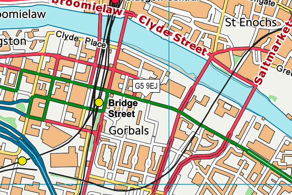 G5 9EJ map - OS VectorMap District (Ordnance Survey) G5 9EJ map - OS VectorMap District (Ordnance Survey)