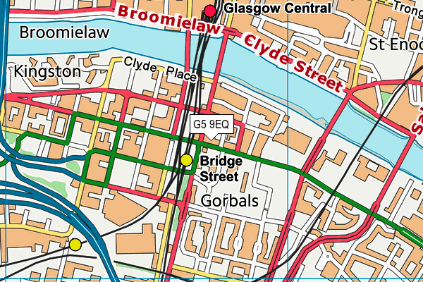 G5 9EQ map - OS VectorMap District (Ordnance Survey) G5 9EQ map - OS VectorMap District (Ordnance Survey)
