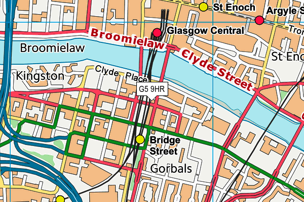 G5 9HR map - OS VectorMap District (Ordnance Survey) G5 9HR map - OS VectorMap District (Ordnance Survey)