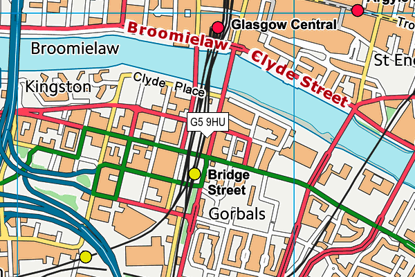 G5 9HU map - OS VectorMap District (Ordnance Survey) G5 9HU map - OS VectorMap District (Ordnance Survey)
