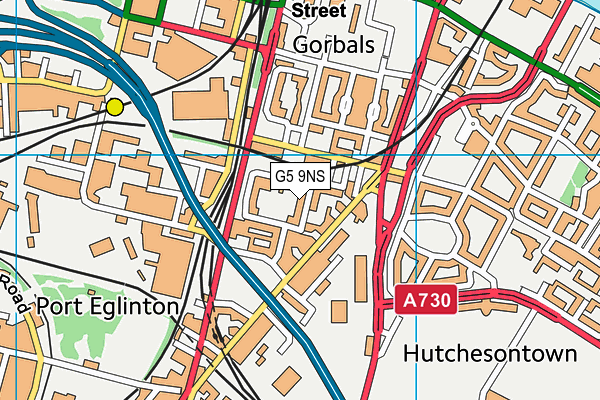G5 9NS map - OS VectorMap District (Ordnance Survey) G5 9NS map - OS VectorMap District (Ordnance Survey)