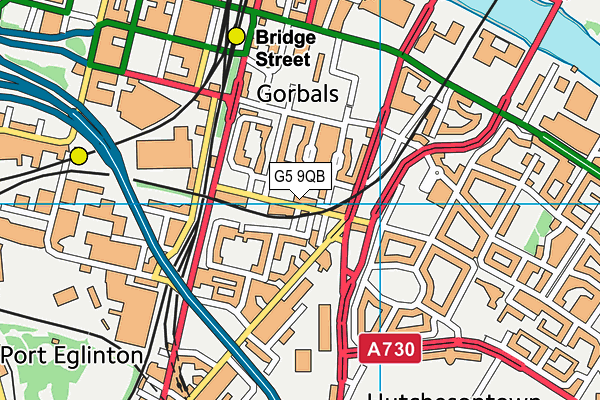 G5 9QB map - OS VectorMap District (Ordnance Survey) G5 9QB map - OS VectorMap District (Ordnance Survey)