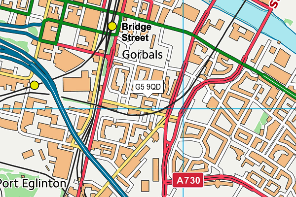 G5 9QD map - OS VectorMap District (Ordnance Survey) G5 9QD map - OS VectorMap District (Ordnance Survey)