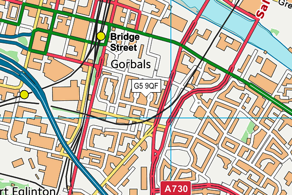 G5 9QF map - OS VectorMap District (Ordnance Survey) G5 9QF map - OS VectorMap District (Ordnance Survey)