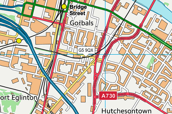G5 9QX map - OS VectorMap District (Ordnance Survey) G5 9QX map - OS VectorMap District (Ordnance Survey)