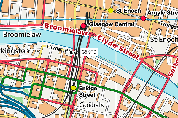 G5 9TD map - OS VectorMap District (Ordnance Survey) G5 9TD map - OS VectorMap District (Ordnance Survey)