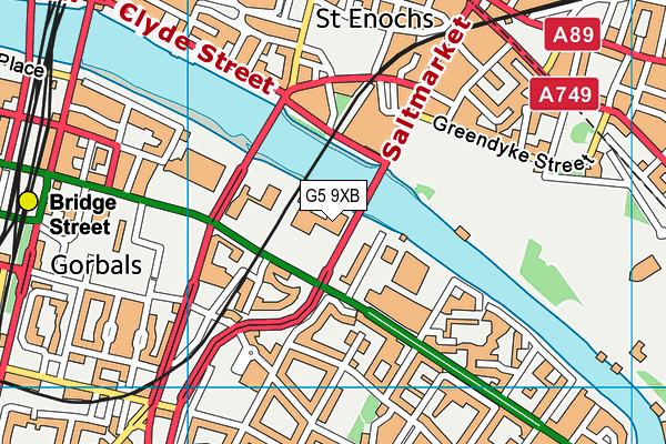 G5 9XB map - OS VectorMap District (Ordnance Survey) G5 9XB map - OS VectorMap District (Ordnance Survey)