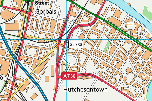 G5 9XS map - OS VectorMap District (Ordnance Survey) G5 9XS map - OS VectorMap District (Ordnance Survey)