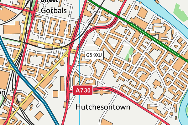 G5 9XU map - OS VectorMap District (Ordnance Survey) G5 9XU map - OS VectorMap District (Ordnance Survey)
