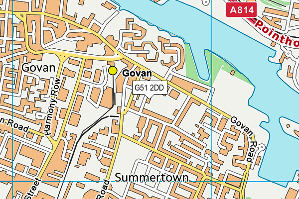 G51 2DD map - OS VectorMap District (Ordnance Survey) G51 2DD map - OS VectorMap District (Ordnance Survey)